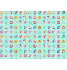 514 Ткань Фланель (Тигрята)