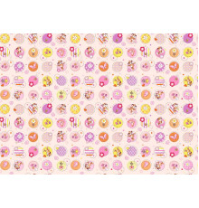 514 Ткань Фланель (Тигрята) вид 2