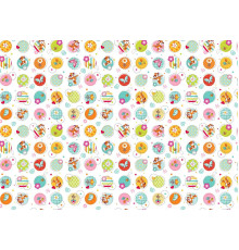 514 Ткань Фланель (Тигрята) вид 5