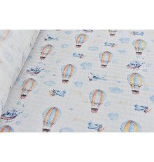 700 Ткань Муслин 2-х слойный (Воздушный транспорт)