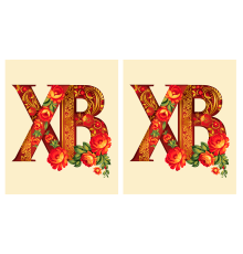 22/60 Набор полотенец вафельных (Пасха) 2 шт.