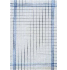 1-11 Полотенце (Клетка) синий