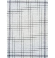 1-12 Полотенце (Клетка) серый