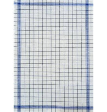 1-14 Полотенце (Клетка) синий