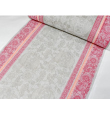 17-12 Холст жаккардовый (Летний) красный