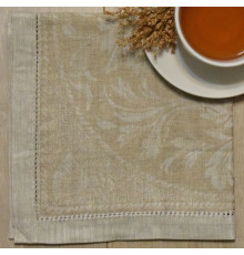 01С-44 Салфетка "Овальная" 45*45 натуральный