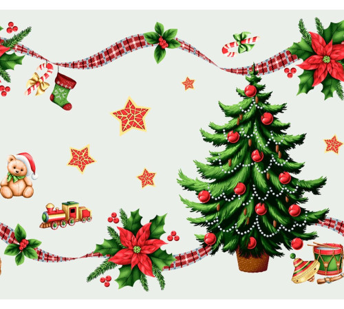 61 Ткань Дорожка (Новогодняя ностальгия)