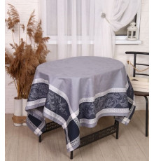 05с-28 Скатерть "Сады Версаля" серый 150*150
