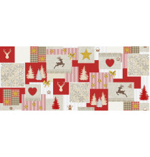 149 Полотно вафельное 150 см (Лапландия)