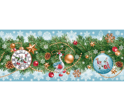 22/149 Набор полотенец (Новогодние гуси) 45*60 см - 3 шт.