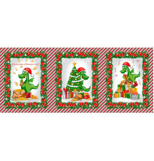 149 Полотно вафельное 150 см (Новогодние подарки)