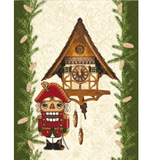 60 Полотно вафельное 50 см (Щелкунчик)